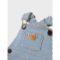LIL ATELIER Kort Overall Halfdan Zen Blue Coconut Milk